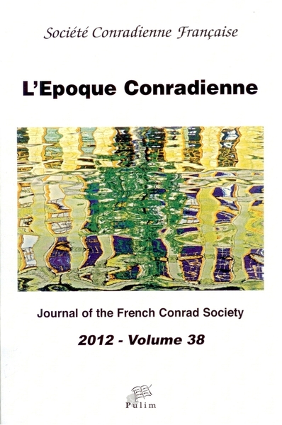 Picture of L'Époque Conradienne, volume 38/2012