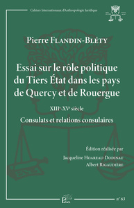 Picture of ESSAI SUR LE ROLE POLITIQUE DU TIERS ETAT DANS LES PAYS DE QUERCY ET DE ROUERGUE