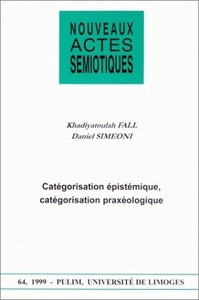 Image de Catégorisation épistémique, catégorisation praxéologique