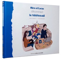 Image de Alice et Lucas découvrent le télétravail