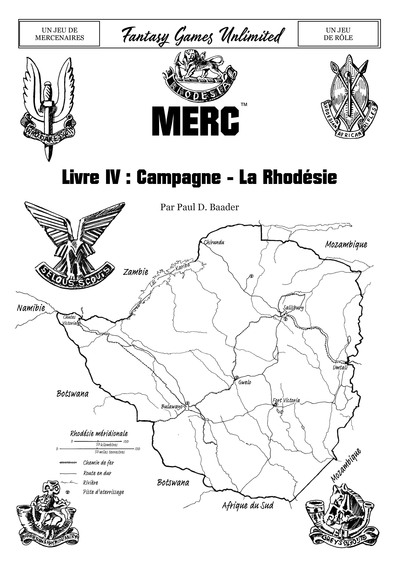 Image de MERC Livre IV - Campagne - La Rhodésie (1965-1980)