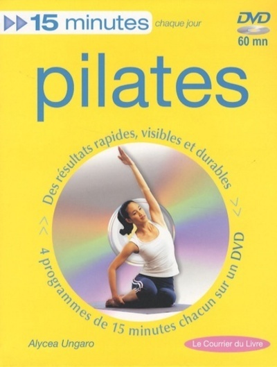 Image de 15 minutes pilates (LIVRE+DVD)