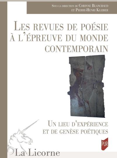 Picture of Les revues de poésie à l'épreuve du monde contemporain