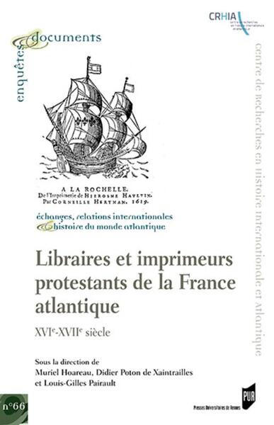 Image de Libraires et imprimeurs protestants de la France atlantique