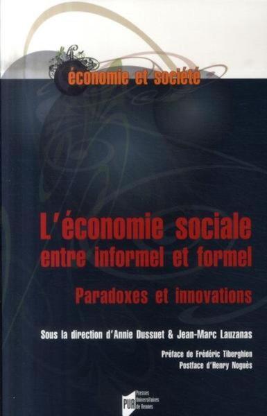 Picture of ECONOMIE SOCIALE. ENTRE INFORMEL ET FORMEL. PARADOXES ET INNOVATIONS