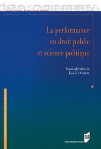 Picture of La performance en droit public et science politique