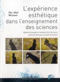 Picture of EXPERIENCE ESTHETIQUE DANS L ENSEIGNEMENT DESSCIENCES