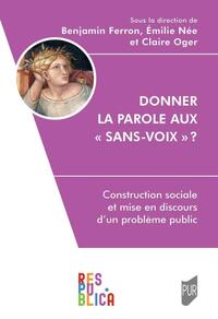 Picture of Donner la parole aux « sans-voix » ?