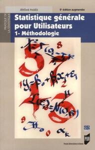 Image de STATISTIQUE GENERALE POUR UTILISATEURS