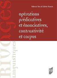 Image de Opérations prédicatives et énonciatives, contrastivité et corpus