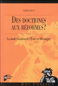 Image de DES DOCTRINES AUX REFORMES?