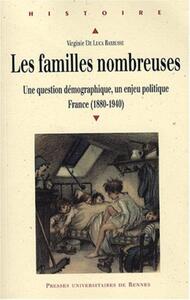 Picture of Les familles nombreuses