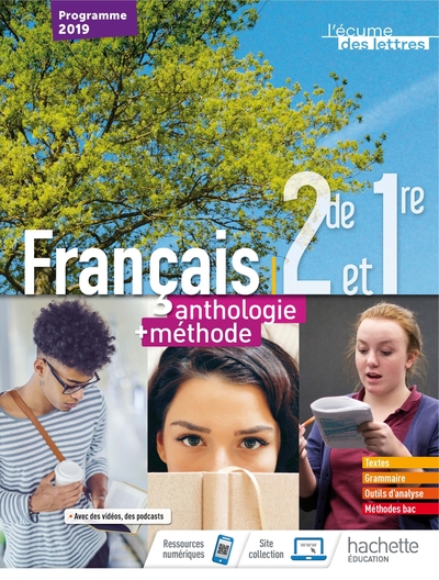 Image de L'écume des lettres 2nde/1ère anthologie + méthodes - Livre élève - Ed. 2019