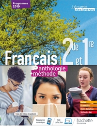 Image de L'écume des lettres 2nde/1ère anthologie + méthodes - Livre élève - Ed. 2019