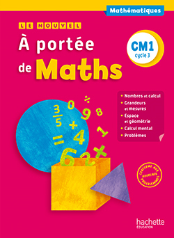 Image de Le Nouvel A portée de maths CM1 - Livre élève - Ed. 2016