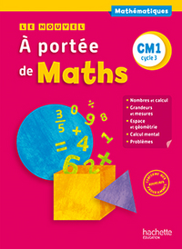 Image de Le Nouvel A portée de maths CM1 - Livre élève - Ed. 2016