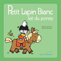 Image de Petit Lapin Blanc fait du poney