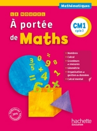 Image de Le Nouvel A portée de maths CM1 - Livre élève - Ed. 2015