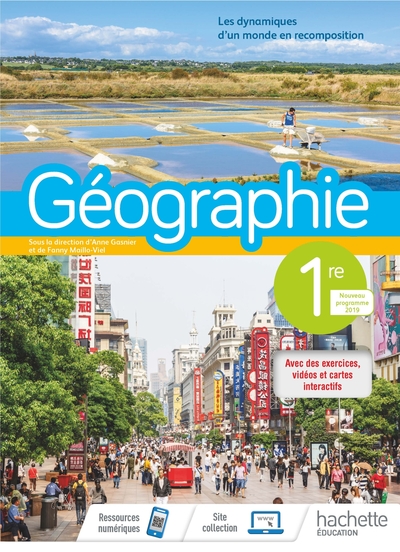 Image de Géographie 1ère - Livre élève - Ed. 2019