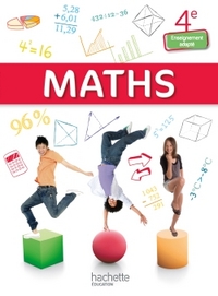 Picture of Mathématiques 4e Enseignement adapté - Livre élève consommable - Ed. 2015