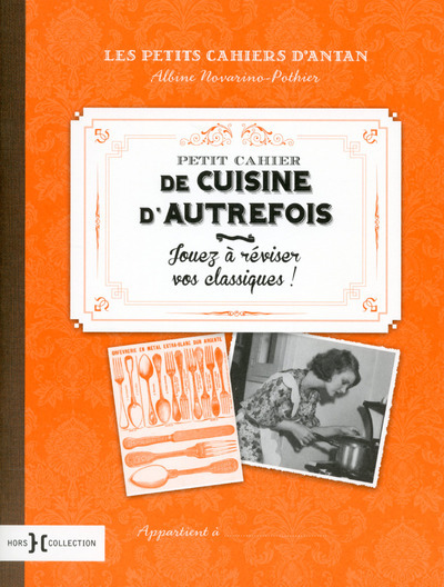 Image de Petit cahier de cuisine d'autrefois