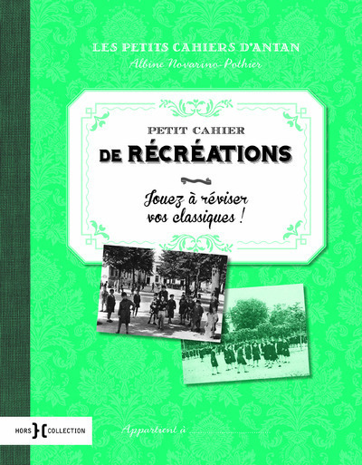 Picture of Petit cahier de récréations