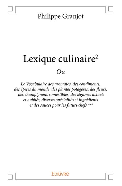 Picture of Lexique culinaire 2
