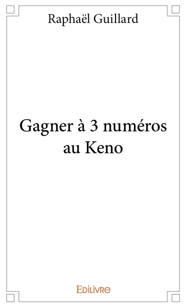 Picture of Gagner à 3 numéros au Keno