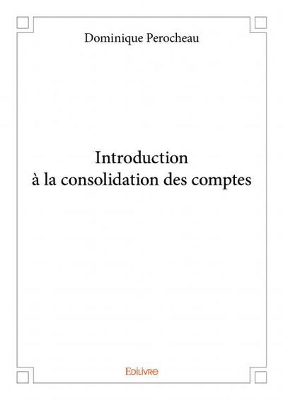 Image de Introduction à la consolidation des comptes