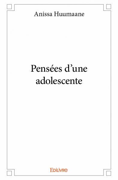 Image de Pensées d'une adolescente