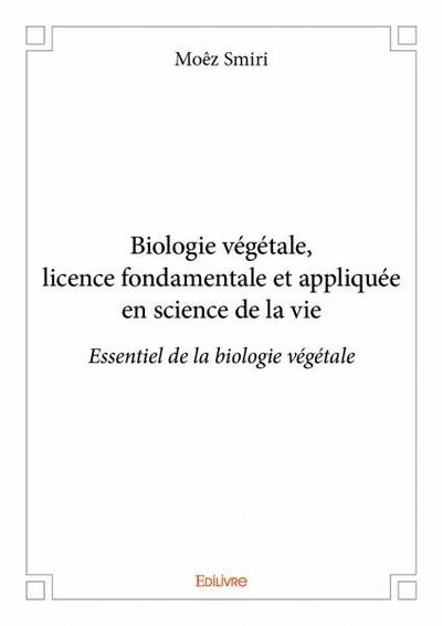 Image de Biologie végétale, licence fondamentale et appliquée en science de la vie