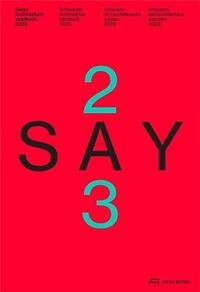 Image de SAY 2023/24 Schweizer Architektur Jahrbuch 2023/24 /anglais/allemand
