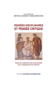 Picture of Pensées disciplinaires et pensée critique