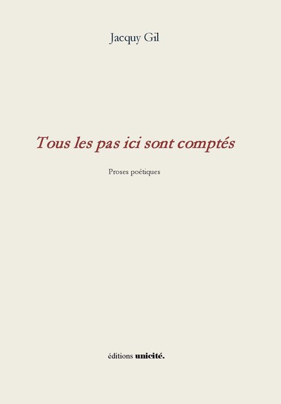 Picture of Tous les pas ici sont comptés