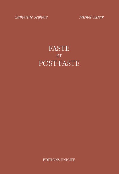 Picture of Faste et post-faste