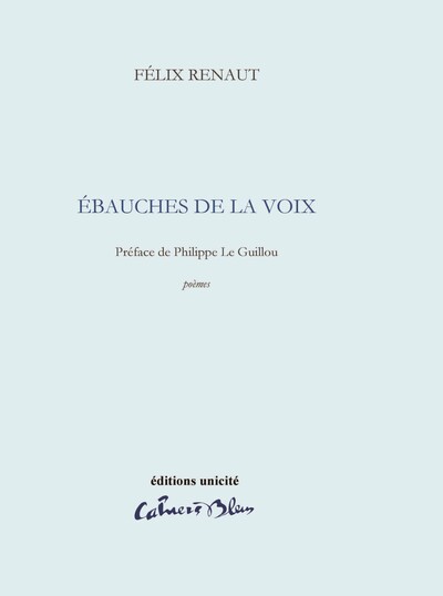 Image de Ébauches de la voix