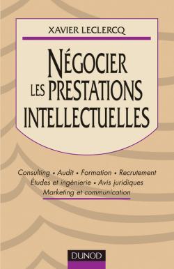 Image de Négocier des prestations intellectuelles