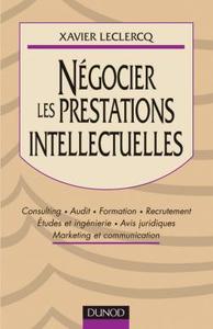 Image de Négocier des prestations intellectuelles