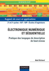Image de Électronique numérique et séquentielle - Pratique des langages de description de haut niveau