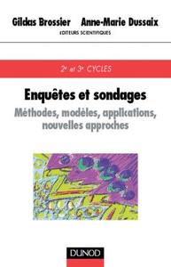 Picture of Enquêtes et sondages - Méthodes, modèles, applications, nouvelles technologies