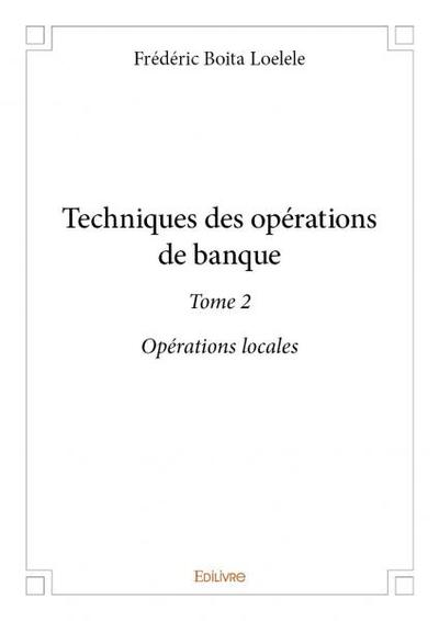 Image de Techniques des opérations de banque –