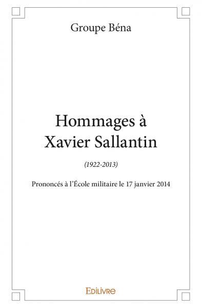 Image de Hommages à xavier sallantin (1922 2013)