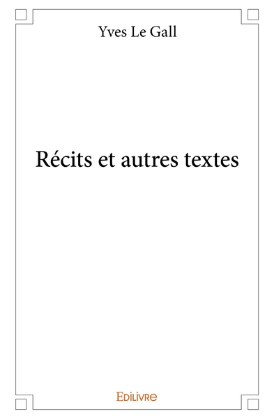 Picture of Récits et autres textes