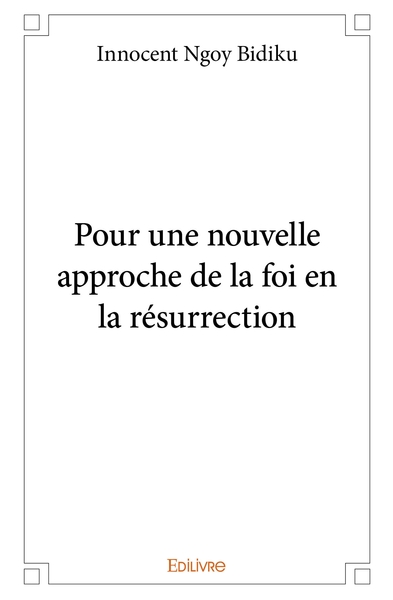 Picture of Pour une nouvelle approche de la foi en la résurrection