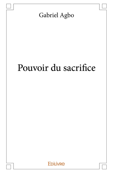 Picture of Pouvoir du sacrifice