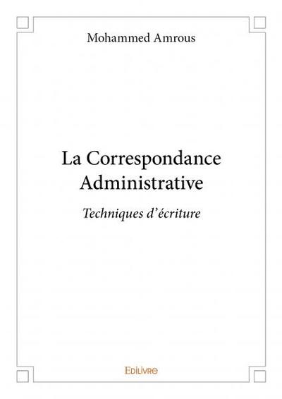 Image de La correspondance administrative