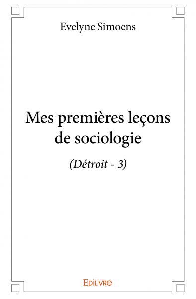 Image de Mes premières leçons de sociologie