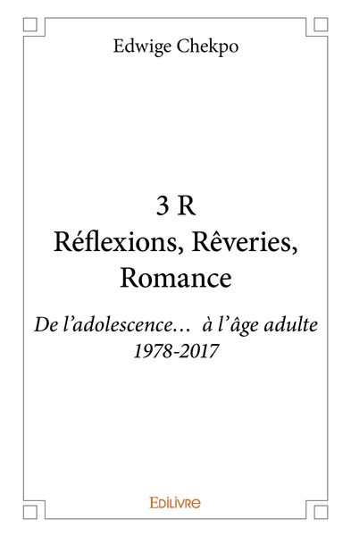Picture of 3 R Réflexions, Rêveries, Romance