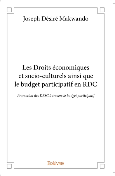 Picture of Les Droits économiques et socio-culturels ainsi que le budget participatif en RDC