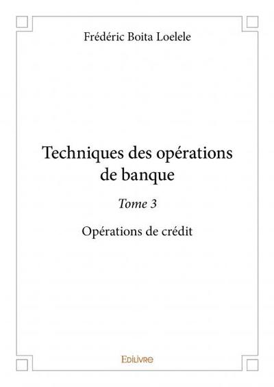 Image de Techniques des opérations de banque